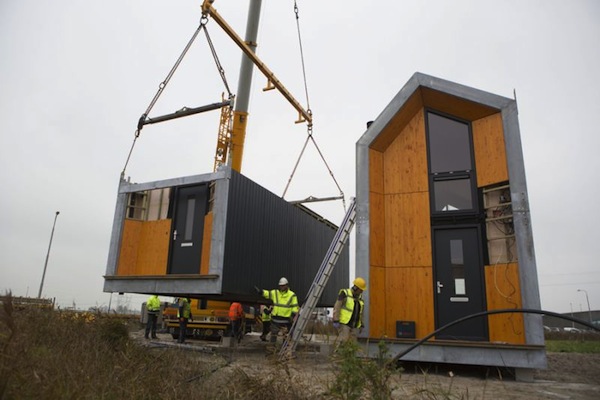 البيوت المتنقلة ستكون حلا لمشكلة اللاجئين حول العالم