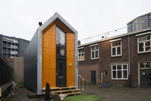 احد البيوت المتنقلة من تصميم شركة هيجمان الهولندية