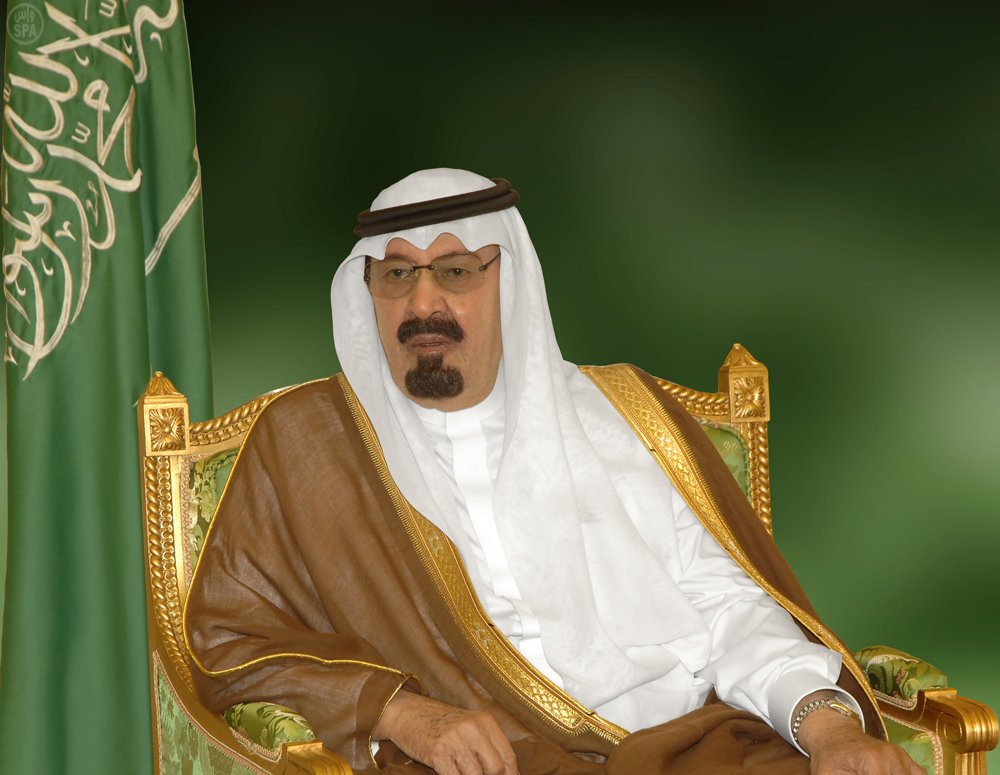 الملك الراحل عبدالله بن عبد العزيز