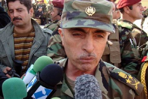 الفريق الاول الركن بابكر زيباري رئيس اركان الجيش العراقي