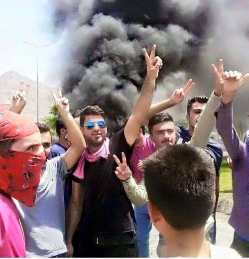 محتجون في اقليم كردستان العراق يتظاهرون