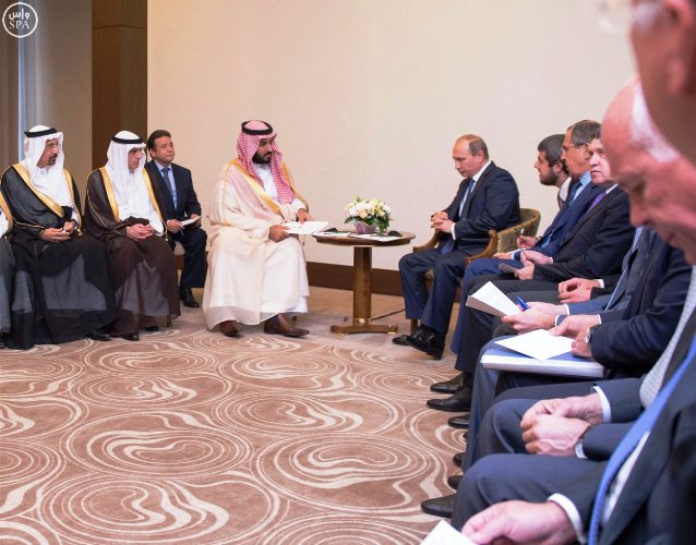 محادثات بوتين ومحمد بن سلمان تطرقت إلى الأزمة السورية