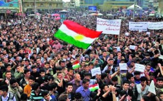 محتجون في اقليم كردستان يتظاهرون