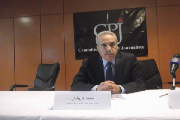 محمد كريشان عضو هيئة الأمناء في لجنة حماية الصحافيين