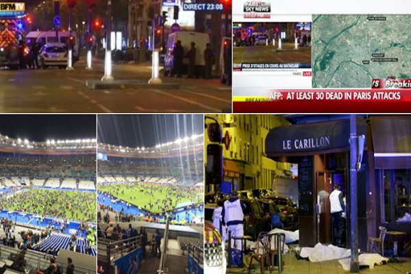 لقطات متفرقة من ليلة الرعب الباريسية 