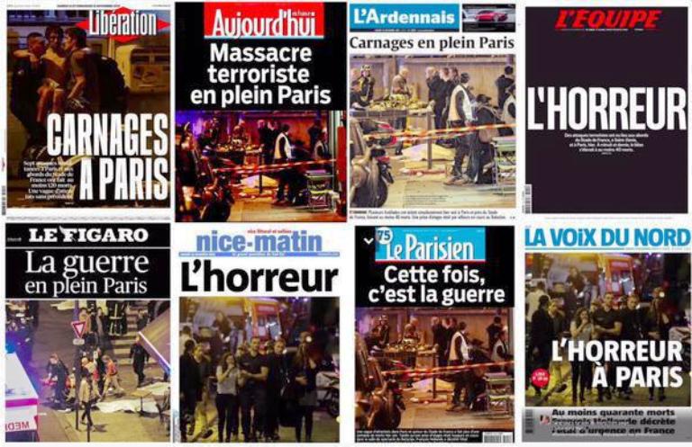 الصحافة الفرنسية: إنها الحرب في باريس !