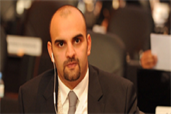 ممثل دولة الكويت نواف أحمد الرجيب