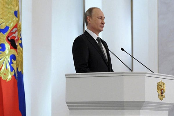 بوتين يقدم الرسالة الـ21 أمام البرلمان
