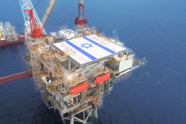 منصة اسرائيلية لإستخراج الغاز الطبيعي