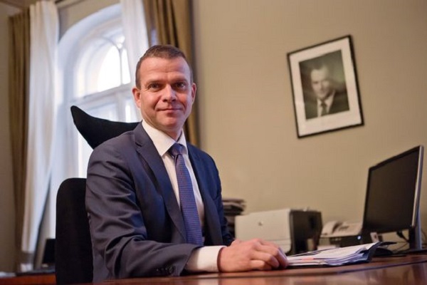 وزير الداخلية الفنلندي بيتري اوريو