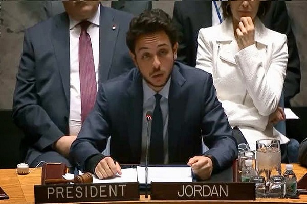 يخطب في مجلس الأمن عن الشباب 