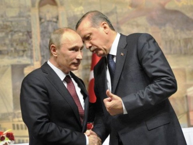 لقاء قمة سابق بين بوتين وإردوغان