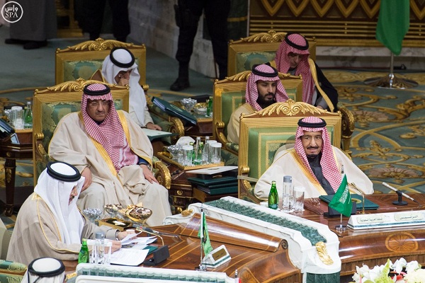 وفد المملكة العربية السعودية برئاسة الملك سلمان
