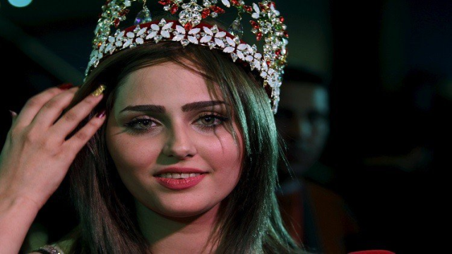 الأولى في مسابقة ملكة جمال العراق