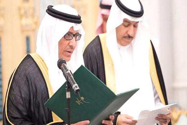 السبهان يدلي بالقسم سفيرا جديدا للسعودية في العراق