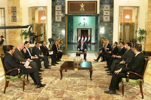 العبادي في حوار مع مدراء القنوات الفضائية العراقية