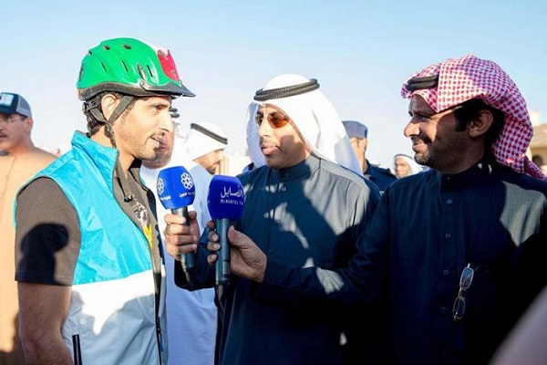 حمدان بن محمد المتوج بلقب كأس الخليج للقدرة