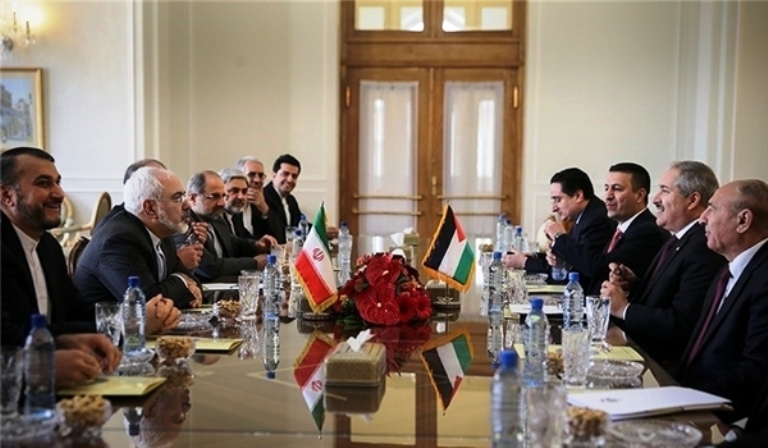 جانب من محادثات وزيري خارجيتي الأردن وإيران 