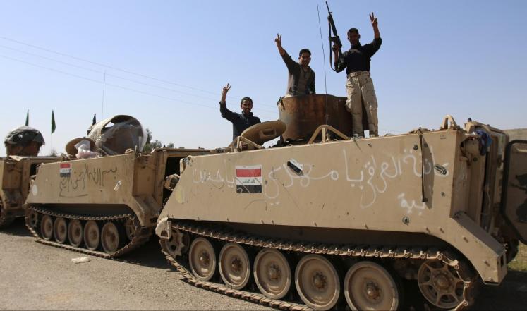 قوات عراقية حول مدينة تكريت التي حررتها بغداد الثلاثاء