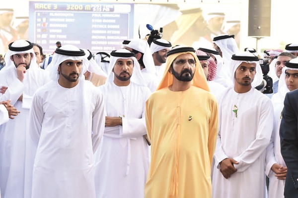 الشيخ محمد بن راشد آل مكتوم جعل من دبي مقصدا لمشاهير العالم