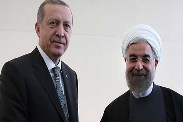 روحاني وإردوغان خلال قمة الثلاثاء في طهران