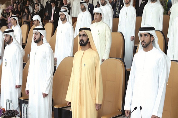 الشيخ محمد بن راشد آل مكتوم خلال بطولة دبي
