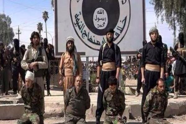 داعش يذبح أربعة من عناصر الحشد الشعبي