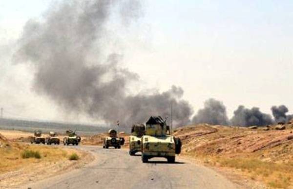 قوات عراقية تتقدم لمواجهة مقاتلي داعش