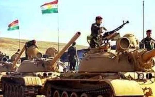 قوات مدرعة للبيشمركة الكردية