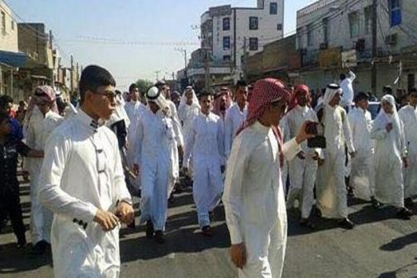 أهوازيون يتظاهرون ضد النظام الايراني
