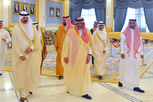 المسؤولان الكويتيان في ضيافة السعودية