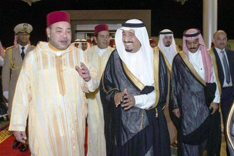 لقاء سابق بين الملك سلمان والملك محمد السادس