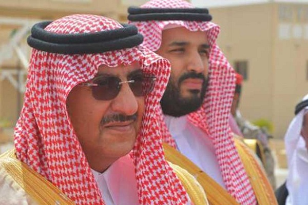 الأميران محمد بن نايف ومحمد بن سلمان