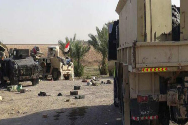  آليات للجيش العراقي في قبضة داعش
