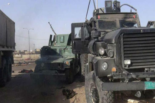 نشر داعش صور المركبات العسكرية العراقية على مواقع موالية له