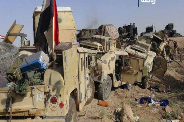 آليت الجيش العراقي التي سقطت في يد داعش