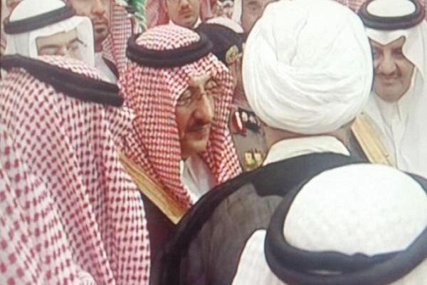الأمير محمد بن نايف يصل لتعزية ضحايا المسجد 