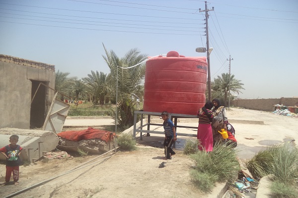 المخيم تنقصه مقومات الحياة الأساسية