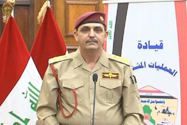 العميد يحيى رسول عبد الله الناطق باسم وزارة الدفاع العراقية
