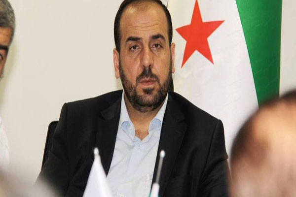 نصر الحريري عضو الائتلاف الوطني السوري المعارض 