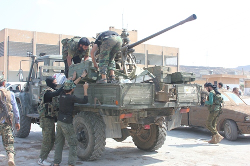استهداف معاقل قوات النظام السوري - خاص إيلاف