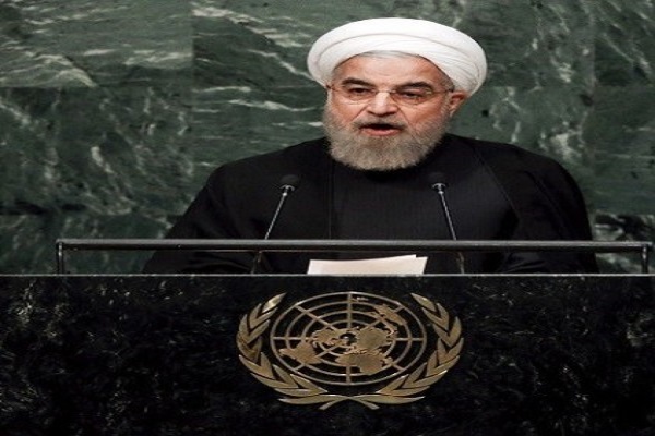 حسن روحاني في مقر الأمم المتحدة