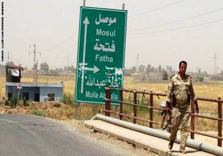 الطريق المؤدي إلى الموصل
