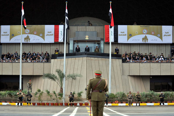 الاحتفال في بغداد بذكرى تأسيس الجيش العراقي