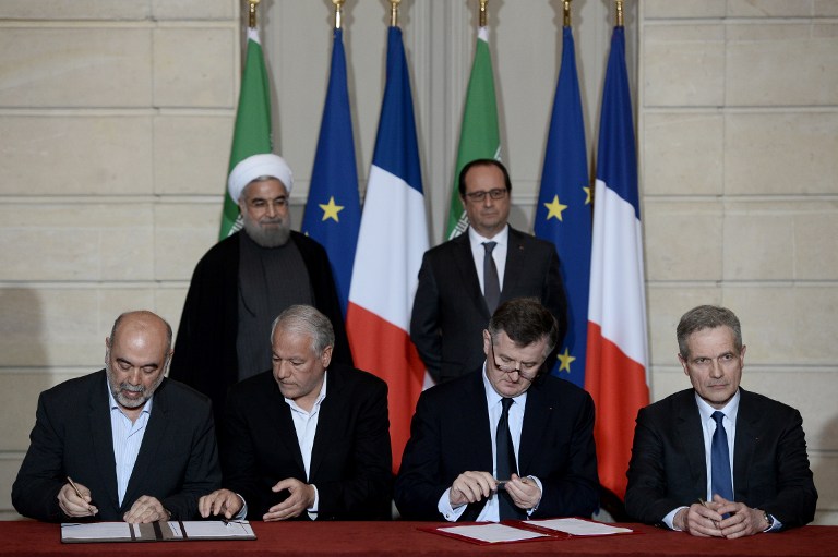 ايران توقع اتفاقا في باريس للحصول على 118 طائرة ايرباص
