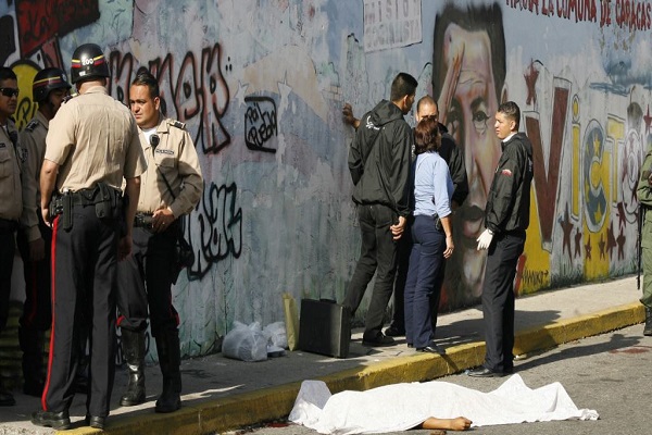 معدل الجريمة شهد ارتفاعًا كبيرًا في كاراكاس