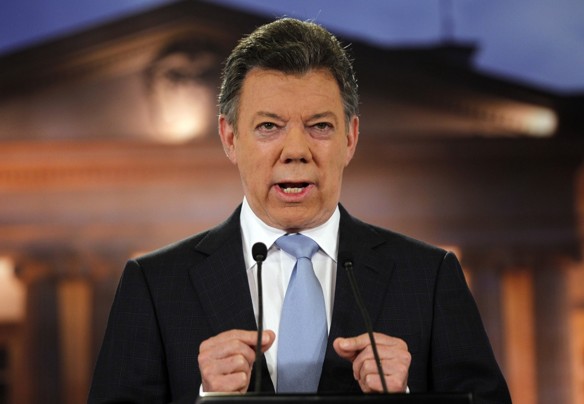 الرئيس الكولومبي يطلق مرحلة جديدة من الحوار مع فارك
