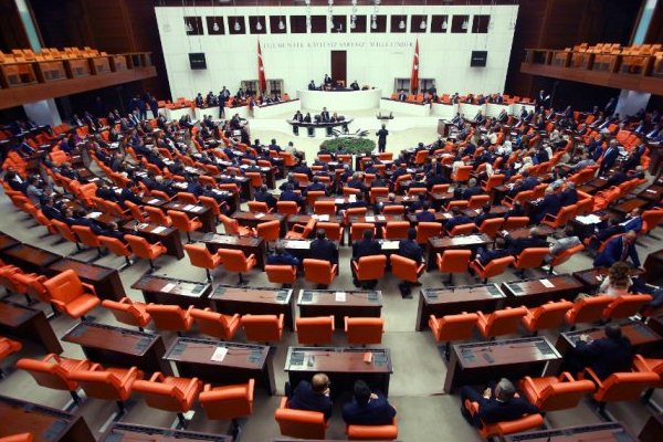 البرلمان التركي منعقدًا