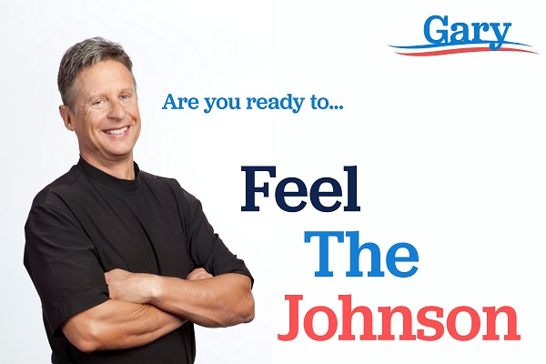 غاري جونسون، المرشح عن الحزب الليبرتاري للإنتخابات الرئاسية الأميركية