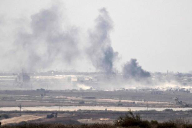 الجيش الاسرائيلي يقصف غزة اثر اطلاق صاروخ على جنوب اسرائيل